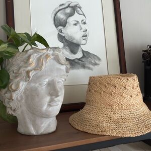 Wyeth X Anthropologie Straw Bucket Hat